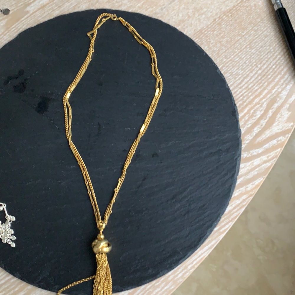 Golden necklace